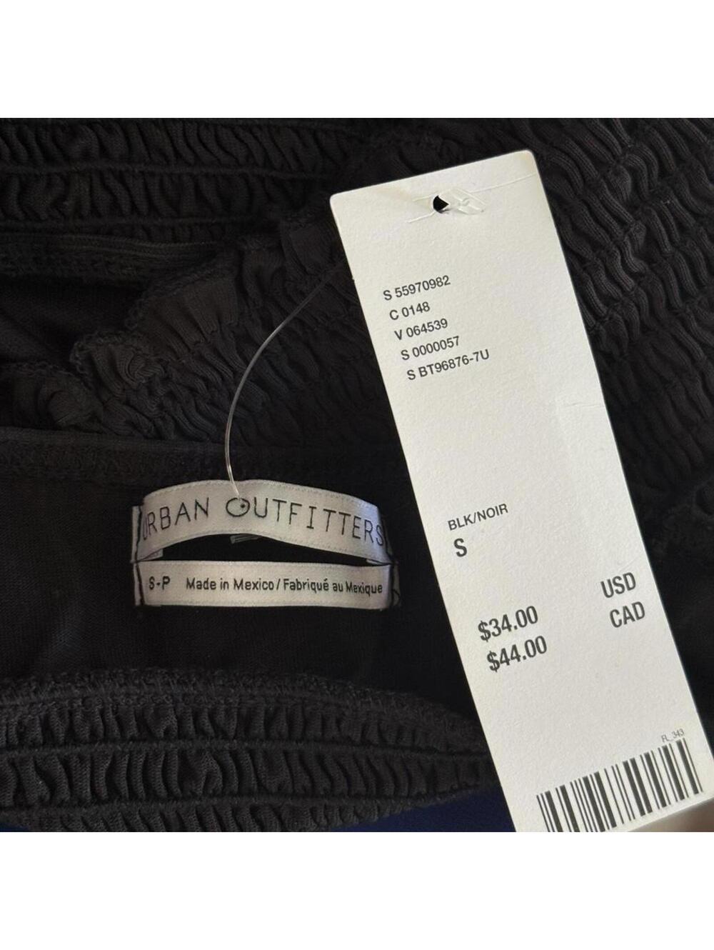 Urban Outfitters Women's Black Crop-top - Picture 3 of 3